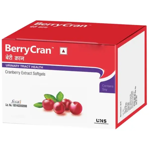 Berrycran High Strength Cranberry Extract Softgel